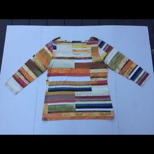 Peck & Peck Ladies multi-colored top.